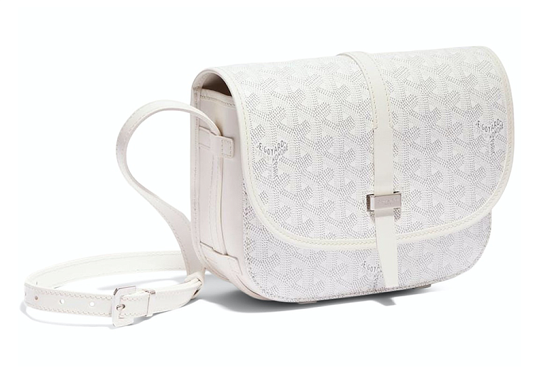 Goyard Belverdere MM Blanc