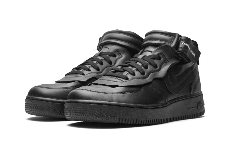 Nike Air Force 1 Mid x CDG Black