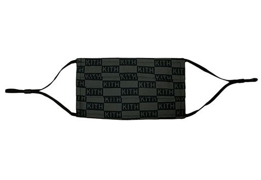 Kith Logo Face Mask Black