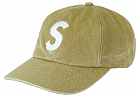 Supreme Pigment Canvas S Logo 6-Panel Olive (SS23)