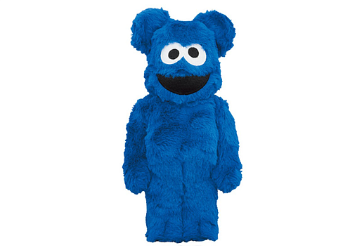 Bearbrick x Sesame Street Cookie Monster Costume Ver. 400%