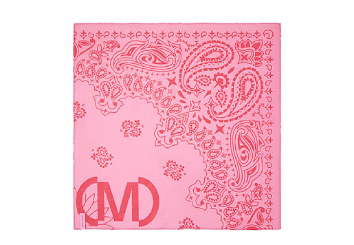 Monochrome Bandana Rose