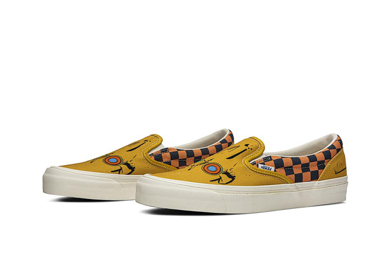 Vans UA OG Slip-On LX x Ralph Steadman Gonzovationist