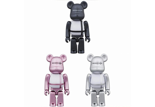 BEARBRICK x Medicom toy Plus 100% (set of 3)			