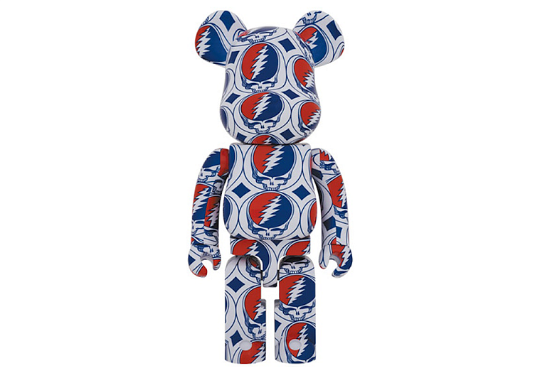 Bearbrick x Grateful Dead (Steal Your Face) 1000%