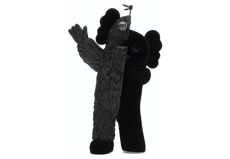 KAWS KACHAMUKKU Vinyl Figure Black