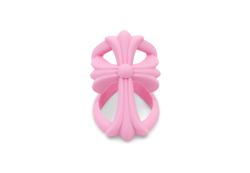 Chrome Hearts K. Silicone Ring in Pink