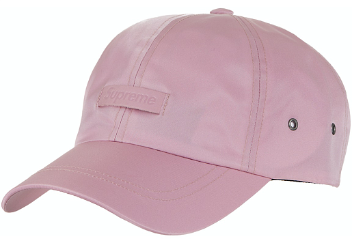 Supreme Leather Patch 6-Panel Dusty Pink (SS23)