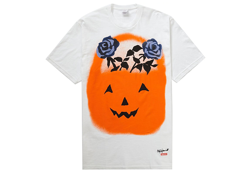Supreme Yohji Yamamoto Pumpkin Tee White (FW22)