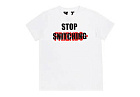 Vlone Friends Stop Snitching Tee White 