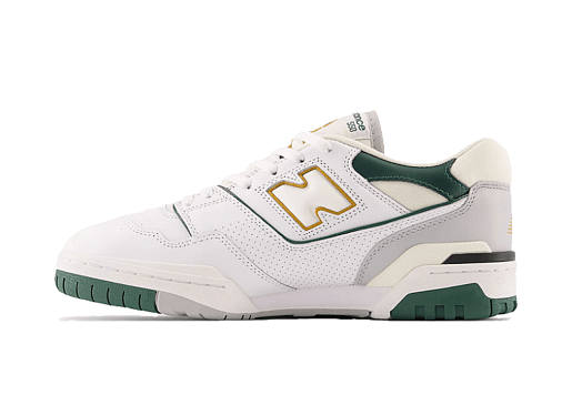 New Balance 550 White Nightwatch Green