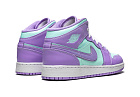 Nike Air Jordan 1 Mid Purple Aqua (GS)