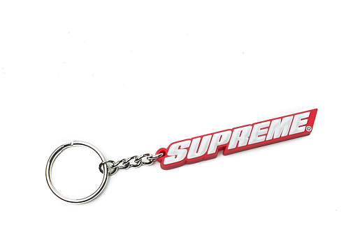 Supreme Bevel Logo Keychain