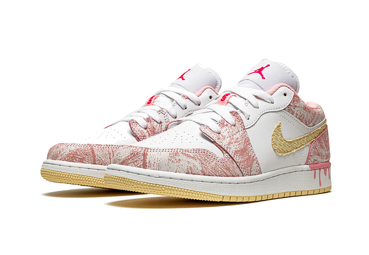 Nike Air Jordan 1 Low Paint Drip (GS)