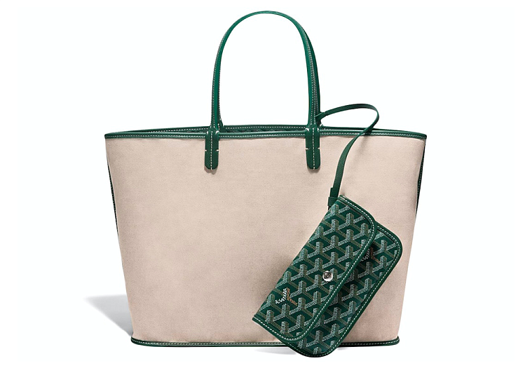 Goyard Saint Louis Tote PM Green