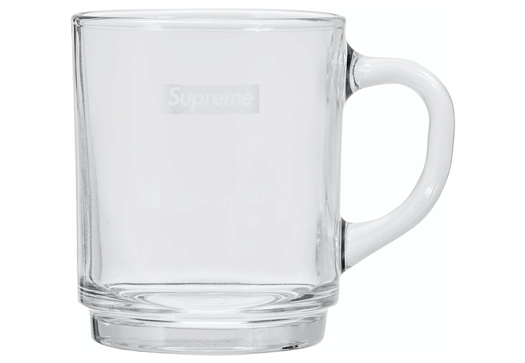 Supreme Duralex Glass Mugs (Set of 6) Clear (SS23)
