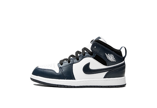Nike Air Jordan 1 Mid Armory Navy Kids