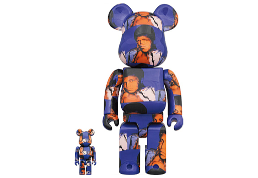Bearbrick Andy Warhol's Muhammad Ali 100% & 400% Set