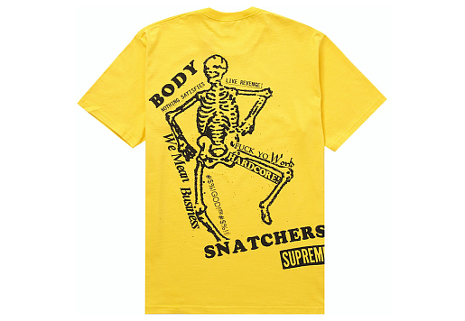 Supreme Body Snatchers Tee Yellow(SS23)