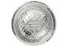Supreme Diamond Plate Dog Bowl Silver (SS23)
