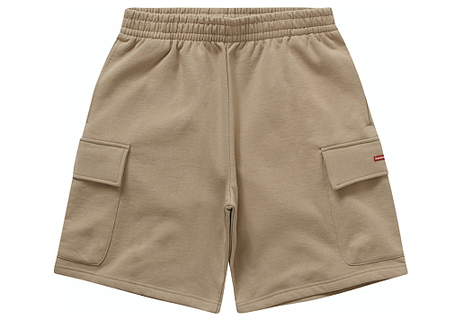 Supreme Small Box Baggy Cargo Sweatshort Tan (SS23)