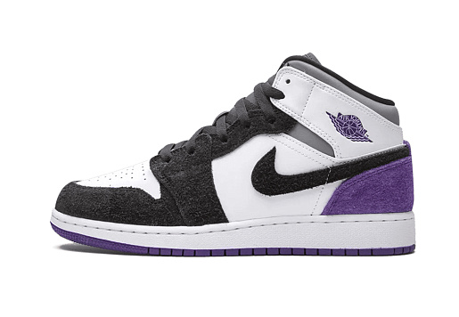 Nike Air Jordan 1 Mid SE Purple GS