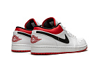Nike Air Jordan 1 Low White University Red Black