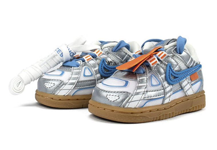 Nike Air Rubber Dunk Off-White University Blue Kids