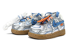 Nike Air Rubber Dunk Off-White University Blue Kids