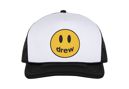 Drew House Mascot Trucker Hat White/Black