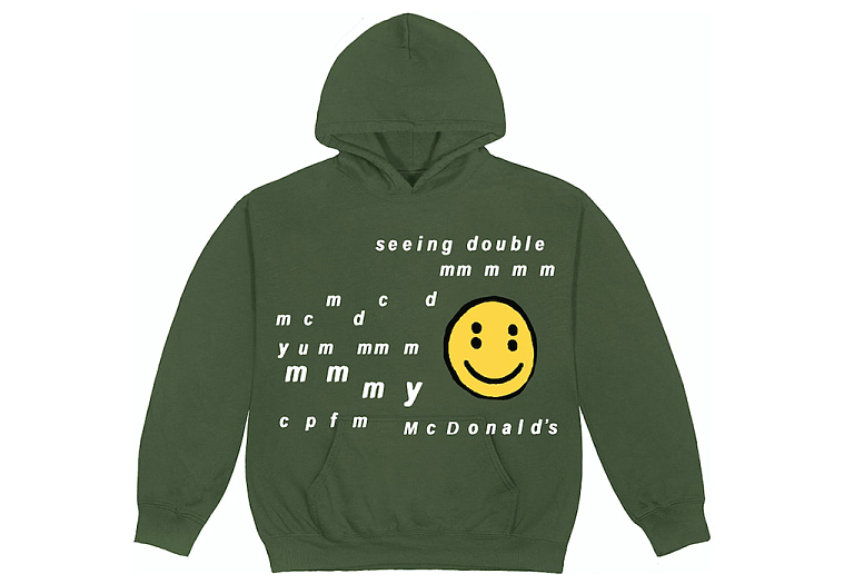 Cactus Plant Flea Market x McDonald's Seeing Double Hoodie Army (FW22)