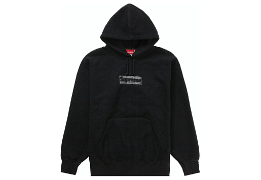 Supreme Inside Out Box Logo Hooded Sweatshirt Black (SS23)