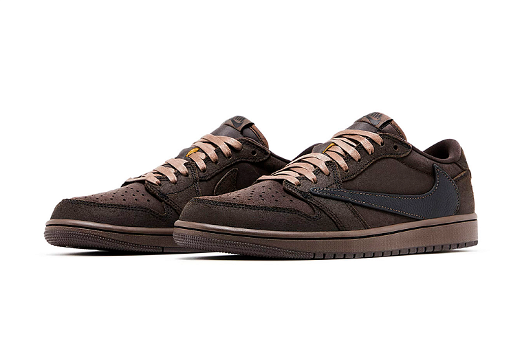 Nike Air Jordan 1 Retro Low OG SP Travis Scott Velvet Brown