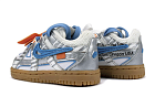 Nike Air Rubber Dunk Off-White University Blue Kids