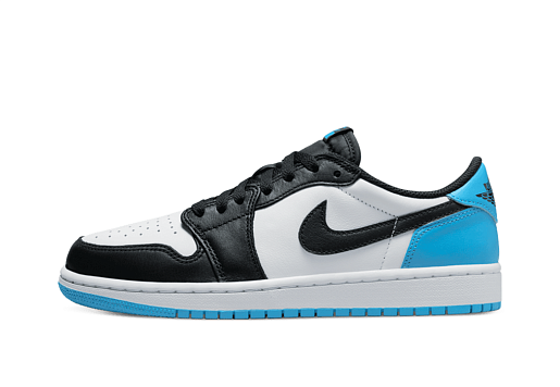 Nike Air Jordan 1 Low Black Dark Powder Blue (W)