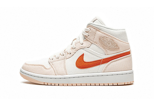 Nike Air Jordan 1 Mid SE Corduroy Sail (W)