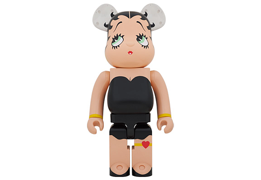 Bearbrick Betty Boop (TM) 1000% Black Ver.