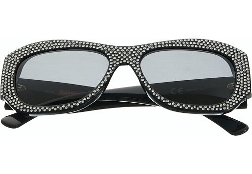 Supreme Club Sunglasses Crystal (SS22)