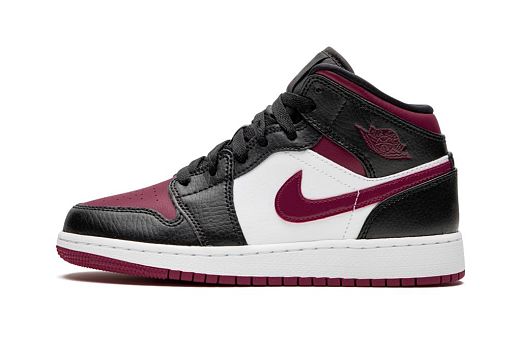 Nike Air Jordan 1 Mid Bred Toe Kids