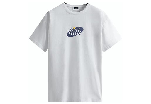Kith Retro Logo Tee White