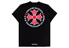 Chrome Hearts Made In Hollywood Plus Cross T-shirt Black Red