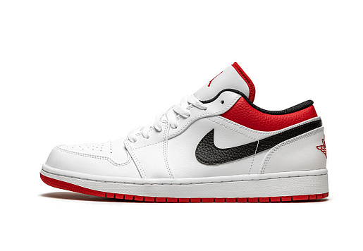 Nike Air Jordan 1 Low White University Red Black