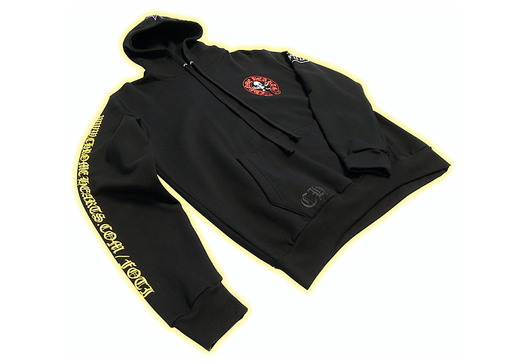 Chrome Hearts .com FOTI Hoodie Black