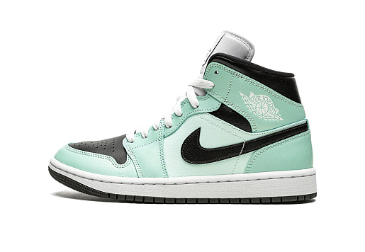 Nike Air Jordan 1 Mid Aqua Blue Tint (W)