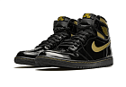 Nike Air Jordan 1 Retro High Black Metallic Gold (2020)
