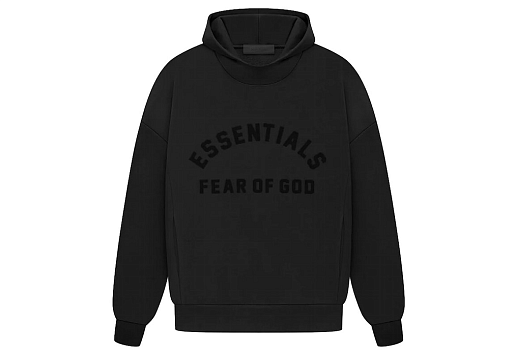 Fear of God Essentials Hoodie Black (SS23)