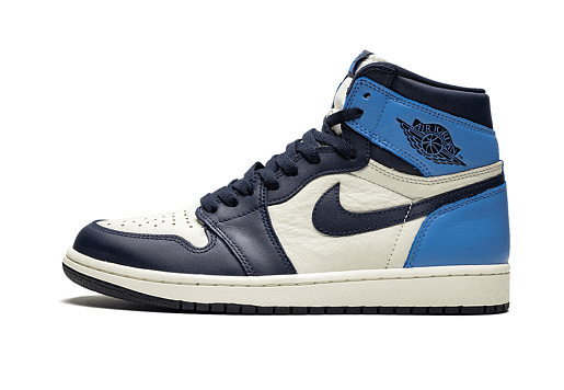 Nike Air Jordan 1 Retro High Obcidian UNC