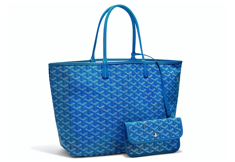 Goyard Saint Louis Tote PM Sky Blue