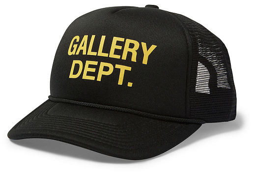Gallery Dept. Logo Trucker Hat Black
