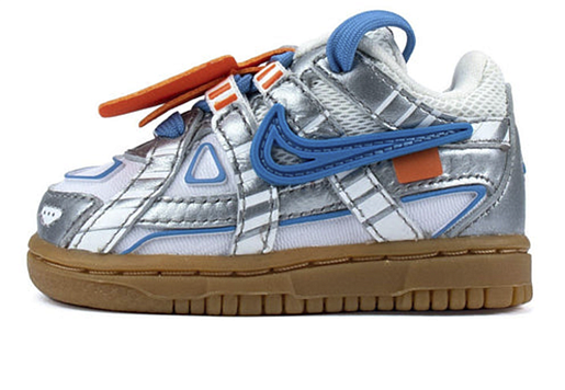 Nike Air Rubber Dunk Off-White University Blue Kids